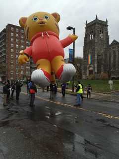 Stamford Parade Spectacular Features AITE Float, Santa, Giant Balloons