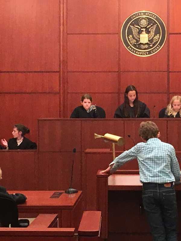 Colonial Elementary Fifth Graders Dive Into Judicial System