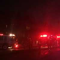 <p>Corrie Minkoff, editor in chief of the student paper at Norwalk Community College, saw the flames from the burning condos from the East Campus at NCC.</p>