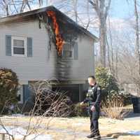 <p>A generator is believed to have started a fire on the outside of a home.</p>