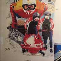 <p>A token of appreciation from the Russian bobsled team.</p>