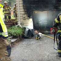 <p>Putnam Valley firefighters were able to save a home on Oscawana Lake Road.</p>