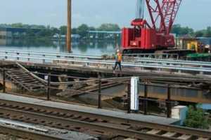 Section Of Century-Old Railroad Bridge Collapses In Ridgefield Park