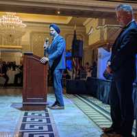 <p>New Jersey Attorney General Gurbir S. Grewal swears in Rutherford Police Chief John Russo as Bergen County Police Chiefs Association&#x27;s 95th president.</p>