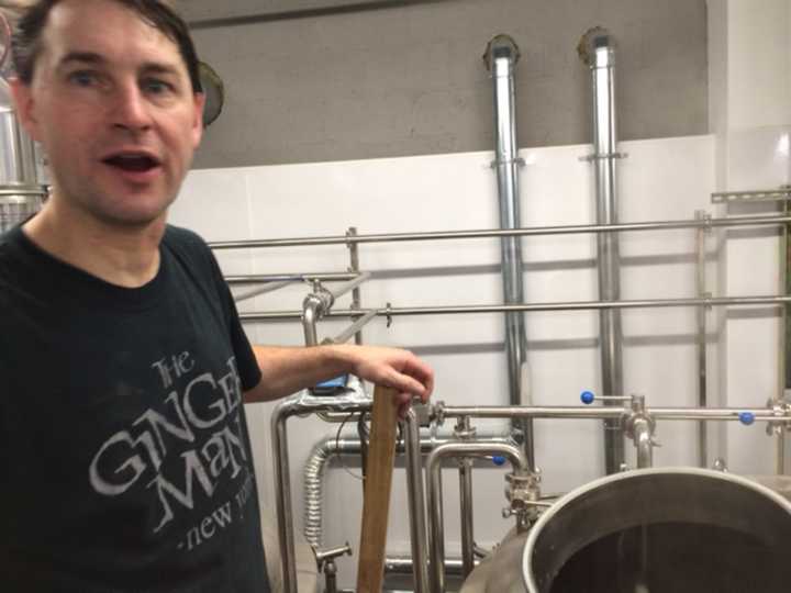 Peter Cowles at Aspetuck Brew Lab