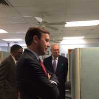 <p>U.S. Sen. Christopher Murphy toured Action for Bridgeport Community Development Monday.</p>