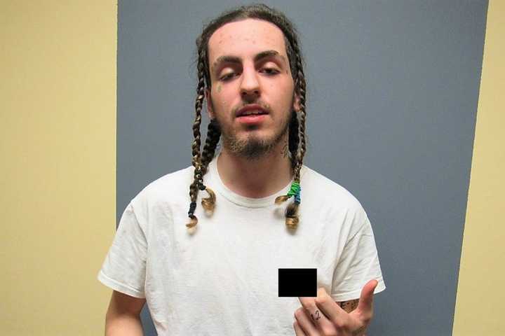 MUGSHOT: Repeat Offender Flips Bird After Trashing South Hackensack Motel Room