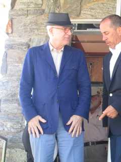 Jerry Seinfeld, Steve Martin Film Show At Westchester Diner