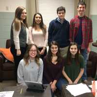 <p>Ridgewood High School students meet up for a Civic Youth Corps discussion Monday, Feb. 1.</p>