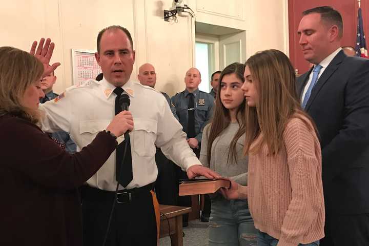 New Oradell Police Chief William Wicker Sworn