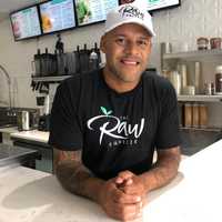 <p>Albert Colon at The Raw Squeeze in New Milford.</p>