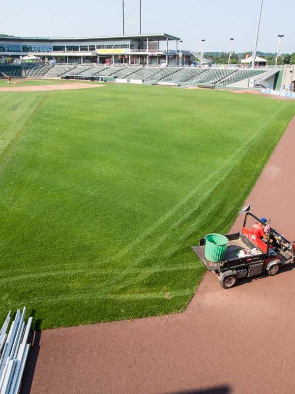 Grooming The Green At The Big Ball Yard Is No Small Task