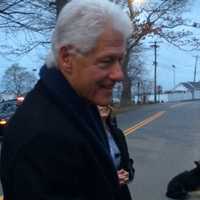 Chappaqua's Bill Clinton Stumps For Hillary In Fairfield County