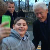 Former President Clinton Stumps for Hillary in Bridgeport