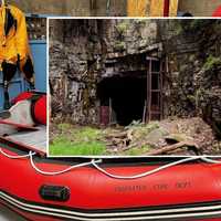 <p>Why the youngsters, both around 14, decided to go exploring the local curiosity during a relentless downpour was anyone&#x27;s guess, rescuers from Edgewater said.</p>