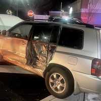 <p>The driver of the older model Toyota Highlander was taken to The Valley Hospital in Ridgewood following Tuesday night&#x27;s crash.</p>