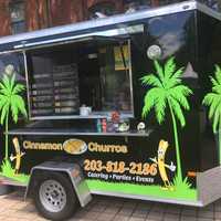 <p>The Cinnamon Churros food truck in Danbury.</p>