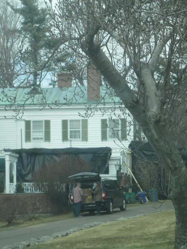 Woody Allen Filming TV Show In Westchester County