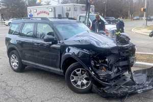 Bronco Driver Injured In Paramus Crash Says Box Truck Hit, Split