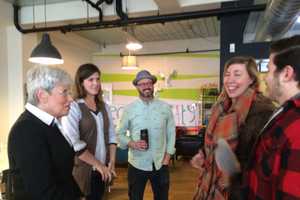 Lt. Gov. Wyman Buzzes After A Visit To B:Hive Bridgeport