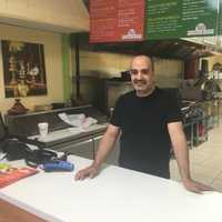 <p>Simoahmed Zaynoune, owner of "Hummus &amp; Guac" in Lyndhurst.</p>