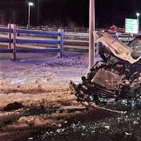 Wayne PD: Drunk Driver Runs Light, Slams Pickup, Assaults Medic