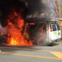Morris County Lieutenant Pulls Over Burning Van To Save Unsuspecting Driver, Passenger