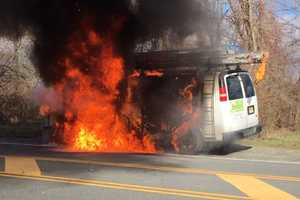 Morris County Lieutenant Pulls Over Burning Van To Save Unsuspecting Driver, Passenger
