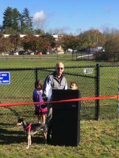 Brookfield Pup Joins The Bark Park Action At Danbury Ribbon-Cutting