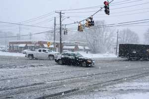 Snow Blankets Fairfield Friday