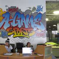 <p>Founders Darin Feldman and Kevin Plein will host a large staff at the new A-Game Sport facility in New Rochelle.</p>