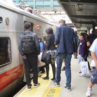 <p>The New Rochelle Metro-North Train Station.</p>