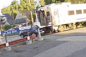 NJ Transit Train Collides With Car In River Edge