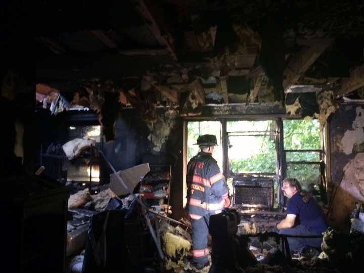 It took approximately one hour for firefighters to knock down the fire.