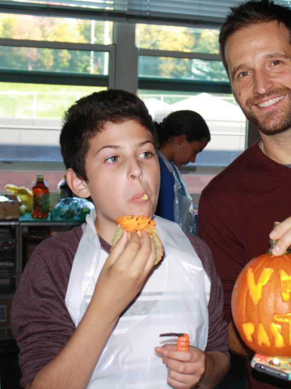 Partners Program Plays Around At Pumpkin Party