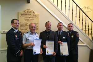 Fairfield Honors Duo Whose Quick Thinking Saved A Life