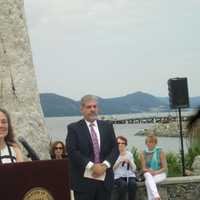 <p>Victoria Gearity said this was a new day for the Village of Ossining.</p>