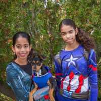 <p>People with four and two legs showed off their costumes at the Ossining Pet Parade.</p>