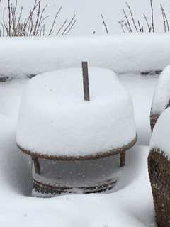 With Record Temps Yielding To Steady Snow, Wilton Hunkers Down