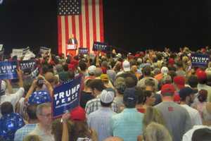Trump Hits All His Favorite Targets In Rallying Crowd At SHU