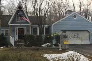 Racial Slur Spraypainted On Stamford Garage Door Covered Up