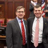 Bridgeport Rep. Stafstrom Welcomes City Leaders To State Capitol