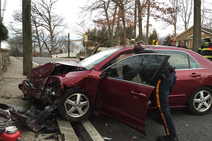 Elderly Wife Critical, Husband Hospitalized After Washington Township Crash