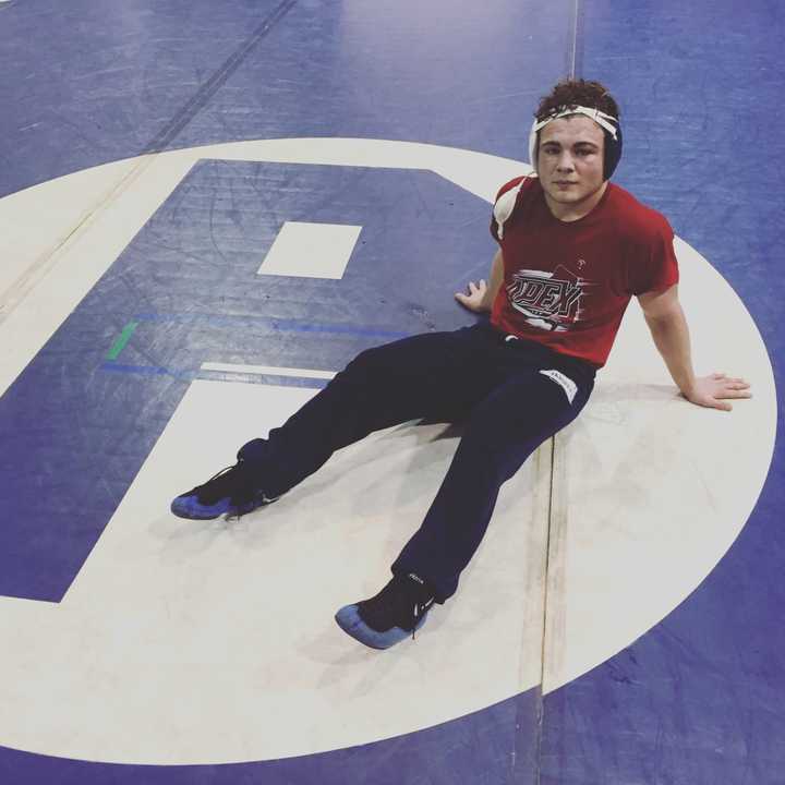 Paramus senior wrestler Brian Bonino is hoping to make it to the top of the podium next month at the NJSIAA championships in Atlantic City.