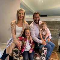 <p>Juan and Liz Restrepo grew up down the street from each other in Lyndhurst. They began dating in 2003 while in high school and now live in Liz&#x27;s childhood home with their children, Francesca, 5, and Joseph, 2.</p>