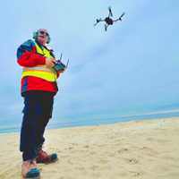 Emotional Video Shows Drone Operator Reuniting Dog Struck By Car With NJ Owners After 2 Days