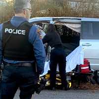 <p>A Bergen County EMS ambulance took the driver to a local hospital with injuries that didn't appear life-threatening.
  
</p>