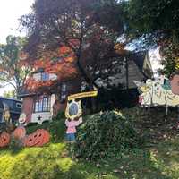 <p>&quot;The Charlie Brown House&quot; on Clinton Place in Hackensack.</p>