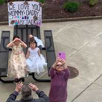 Photos: Family Finds Way To Welcome Newborn Amid COVID-19 Pandemic