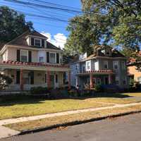 <p>The Jack-O-Lanterns of Clinton Place have new homes on Lookout Avenue.</p>